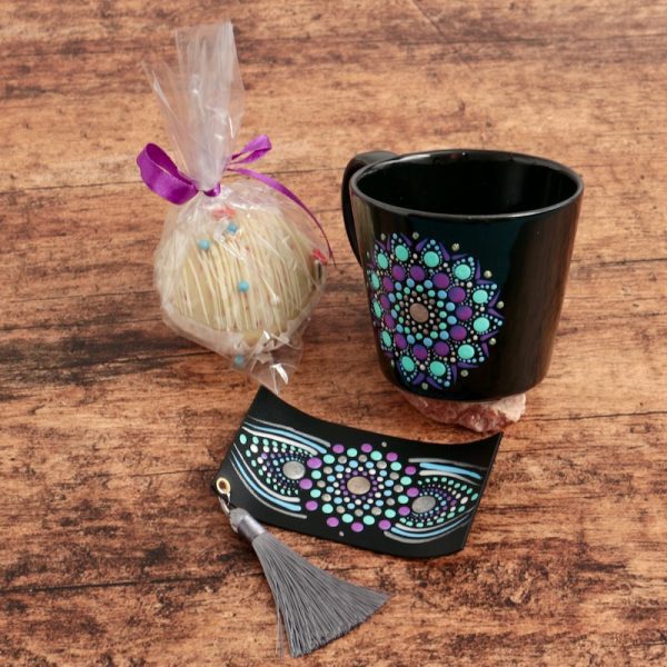 Set Mandala Savureaza o ciocolata calda
